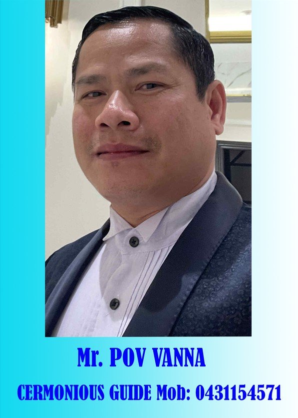 Mr. POV VANNA CERMONIOUS GUIDE Mob: 0431154571