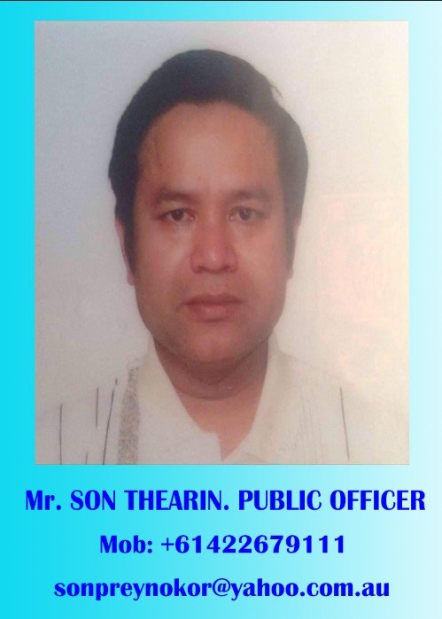 Mr. SON THEARIN. PUBLIC OFFICER